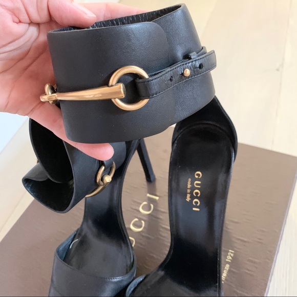 Gucci Shoes Ursula Leather Horsebit Closed Toe - Picture 4 of 10